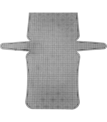 Socpuro 16 PCS Plastic Canvas Sheets, 4 Size Clear Plastic Mesh Canvas Sheets, Square/Round Holes Plastic Blank Canvas Sheets For Embroidery DIY Crafting, Knit Crochet Projects, Make Dividers