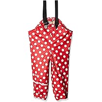 Tuta Impermeabile Bambina CareTec - Rosso, Taglia 128, Senza Fodera, Bretelle Regolabili - Foto 11