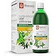 KRISHNA'S HERBAL & AYURVEDA Night Jasmine Parijat Harshringar Leaf Juice - 500 Ml | Fresh Harshringar Leaves | Strengthens Muscles And Bones | Natural Pain Reliever
