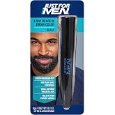 Just for Men 1 G&uuml;nl&uuml;k Sakal ve Kaş Rengi, Sakal ve Kaşlar i&ccedil;in Ge&ccedil;ici Renk, Dolgun, İyi Tanımlı Bir G&ouml;r&uuml;n&uuml;m İ&ccedil;in, 30 Uygulama