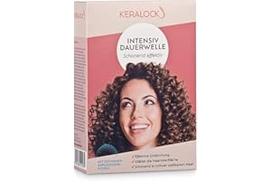 Keralock Intensive Perm – Gentle and Effective, Long-Lasting Curls, Smooths Hair Surface, Sponge Application System