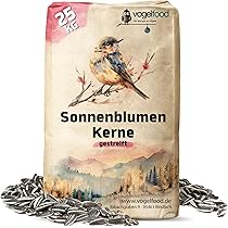 25KG Sonnenblumenkerne Vogelfutter: Vogelfutter