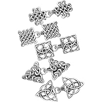 Arvoni 5er Set Vintage Strickjacken-Clips - Kleider-Clips Für Cardigans & Blusen In Zwei Stilen