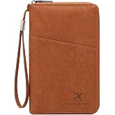 Toctax Travel Document Holder, Travel Document Holder, Family Passport Holder with RFID
