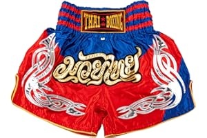 MUAY NATION Short de boxe Muay Thai pour homme et femme Coupe ajustée MMA Boxe Entraînement Kickboxing Vêtements d'arts martiaux