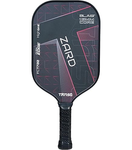 TANSO Black RYUSEI Engineered Carbon Fibre Pickleball Paddle - 240