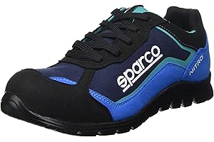 Sparco - Zapatillas Nitro S3 Black/Azul talla 40