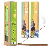Phool Pack of 2 Mosquito Repellent agarbatti, Citronella and Eucalyptus Natural Incense Sticks, Pack(80 Organic Agarbatti Sti