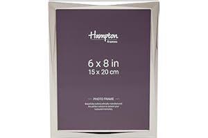 Hampton Frames Photo Frame, Silver, 6x8 (15x20cm)
