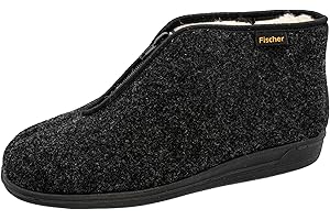 Fischer Markenschuh Herren Frank Hohe Hausschuhe