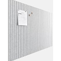 Große Filz-Pinnwand Fliesen – 12 Stück, Je 30x30 Cm, Anthrazitgrau, Selbstklebend, Schalldämpfend