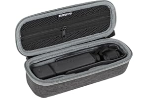 Honbobo Bolsa de Transporte Compatible con dji Osmo Pocket 3 Bolsa de Almacenamiento Compatible con dji Pocket 3 Funda Protectora Osmo Pocket 3 Accesorios