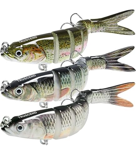 Lot De 5 Leurres Spinnerbait Multicolores - 8cm, 10g - Pour Perche, Truite, Brochet, Sandre - Eau Douce Et Salée