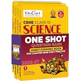 Educart CBSE Class 10 Question Bank 2026-27 (4 Books) - Science ...