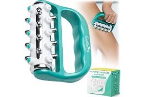 Myofascial Release Cellulite Massager - Green - Lymphatic Drainage Massage Roller for Personal Use - Deep Tissue Therapy - by EcoEarth