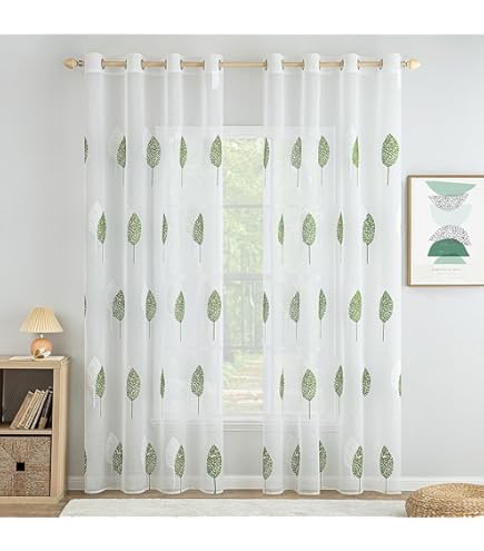 Gordijnen met botanische bladeren, groene gordijnen met natuurprint, tropische aangepaste titel en formaat Gordijnpanelen voor woonkamer en slaapkamer - België Gordijnen met botanische bladeren, groene gordijnen met natuurprint, tropische aangepaste titel en formaat Gordijnpanelen voor woonkamer en slaapkamer - België