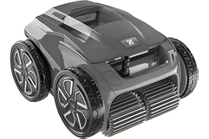 Zodiac Alpha OA 6600 IQ Robot Piscine jusqu'à 15x7m, nettoie Fond/parois/Ligne d'eau. Commande à Distance et Lift System sur app. Inclus : câble avec Swivel, Chariot
