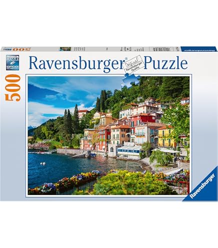 Ravensburger Sunrise At The Port Puzzle - 500 Piece Colorful Landscape Jigsaw For Adults & Teens