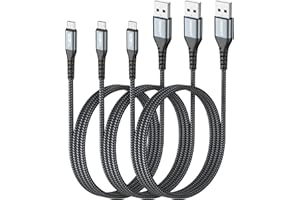 SUNGUY Kabel micro USB, 3 szt. 1 m - nylonowy pleciony kabel USB do ładowania micro kabel do szybkiego ładowania
