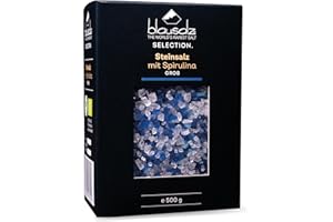 ‎KÜPER SELECTION Blausalz Gourmet - 500 g - grobes Salz zum Würzen und Verfeinern – blaues Steinsalz aus Deutschland