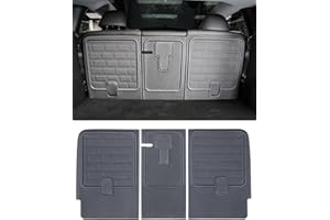 KKTR-CAR Tesla Model Y Segunda Fila Asiento Trasero Cubierta, Pet Seat Cover Alfombra para 5 Asientos Tesla Model Y Accesorios 2020-2023