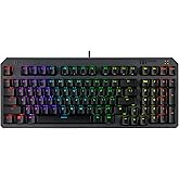 ASUS TUF Gaming K3 Gen II Gaming-Tastatur mit 97 Tasten, opto-mechanische RGB-Switches, Silikondichtung, stoßdämpfender Schau