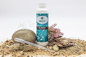 AQACoach Kit test de CO2 en verre + contrôle 20 mg/L – 250 ml | Aquarium | Solution indicateur | Liquide de test | Pipette incluse