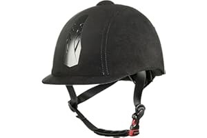 HKM SPORTS EQUIPMENT Reithelm-New Air Stripe-mit Einstellrad Hose