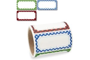 NORD TAPE Etykiety samoprzylepne 100 szt, naklejane etykiety do opisu na słoiki, naklejki na słoiki z dżemem do opisu, etykiety na przyprawy, 60x30mm „Homemade“