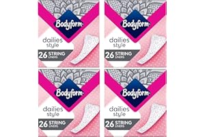 Bodyform Light String Lot de 4 protège-slips 30 par paquet