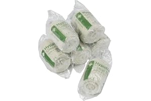 Safety First Aid Group Crepe Cotton Bandages 5 cm x 4.5 m (Pack of 6)