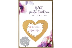 Joli Coon Carte a gratter annonce grossesse grand parents - Tu vas être mamie avec enveloppe - Annonce grossesse mamie