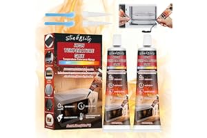 STINKBLITZ Sigillante Alta Temperatura, Colla Alta Temperatura Nero, Silicone Alta Temperatura,Adesivo Resistente al Calore Adatto per Porta Forno,Elettrodomestici,Caminetti, Stufe, Scudi Termici,50ml,2 Pezzi