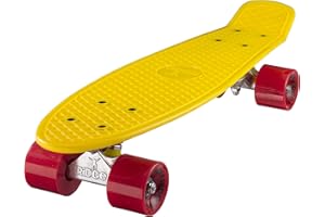 RIDGE SKATEBOARDS Ridge Mini Cruiser Skateboard, Giallo