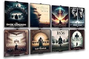 Naturalspring® DVD Wandhalterung | Selbstklebend, ohne Bohren | Für DVD, Blu-ray Disc, X-Box, Wii, Playstation Spiele Cover | Minimalistisch, Retro | DVD Deko Wand, DVD Halterung (8er Set, Schwarz)