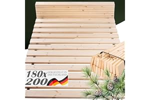 ‎TUGA - HOLZTECH TUGA - Holztech Rollrost 180 x 200 cm 20mm 300kg Lattenrost Rolllattenrost Stabiler Bettrost Qualität aus Deutschland
