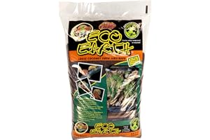 ZOO MED Eco Earth EE8 Jurdsubstrat för reptiler, Brun, 8,8 L