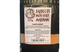 MISTER MARINADE Meat Glaze BBQ Rub Marinade 200g All Flavours (Barbecue)