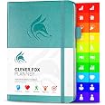 Planificateur Clever Fox Agenda Personnel Rose Pêche - Boostez Productivité, Motivation Et Bonheur