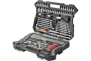 STARWORK TRUE MECHANIC -Set di utensili meccanici e bussole TRUE MECHANIC™ da 314 pezzi, set metrico professionale