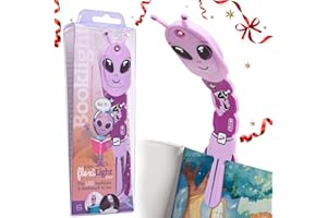 Gifts for Readers & Writers Lectura Flexilight Pal | Marcador y de Lectura 2 en 1 | Lámpara LED con Clip | de Libro para Leer para Niños, Adultos | Accesorios Libros | Regalo Lectores