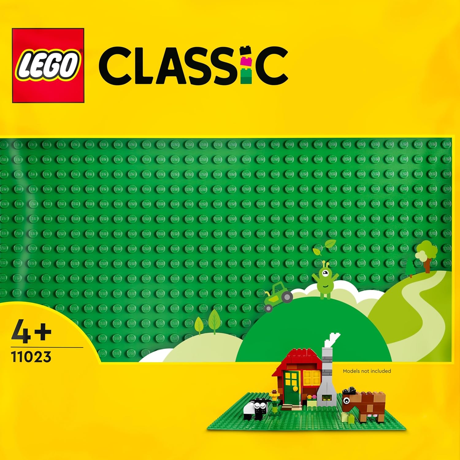Prise en Main & Utilisation au Quotidien : LEGO Classic Groene bouwplaat Vierkant 32x32