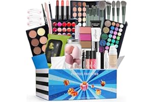 LHLXZQ Ensemble de cosmétiques, ensemble de luxe polyvalent comprenant trousse fard à paupières, brillant à lèvres, correcteur, fard à joues, mascara, cadeaux pour adolescents femmes#8