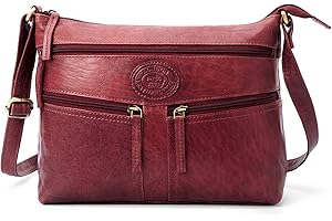 Woodland Leathers 100% Genuine Leather Women's Hobos & Shoulder Bags Designer Retro Vintage Style Slouch Bag And Multi Pocket Handbags For Women Cross-body Bags