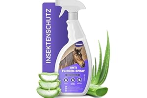 Vetasan Anti Fly Spray Horse 1L I Insect Spray Horses Against Flies, Brakes & Mosquitoes I Insect Protection Spray for Fly Protection Horse Accessories