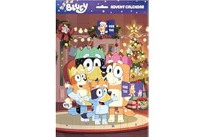 DISNEY Bluey Advent Calendar for Kids – 24-Day Non-Chocolate Christmas Countdown