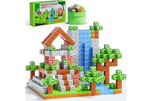 BAHAGULY Magnetische Bausteine 120 Teile, Baue Mine Magnet Welt Set Magnetisches Fliesen Kinder Spielzeug Geschenk für Jungen und Mädchen von 3+ 4 5 6 7 8 Jahren Kreative Kinderspielzeug