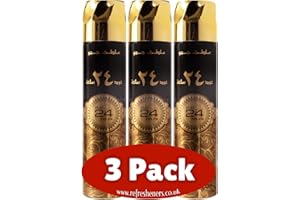 ARD AL ZAAFARAN TRADING Ard Al Zaafaran 'Oud' Scent Room Spray / Oudh Air Fresheners for the Home, Car and Office from the UAE