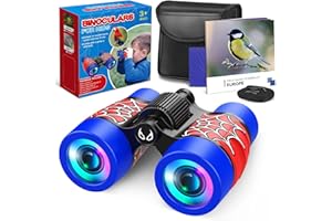 Braxel Binoculars for Kids,Toys for 3-12 Year Old Boys Gifts Toys for Boys Outdoor Toys Boys Gift for 3-12 Year Old Boys Toys Age 3-12 Travel Games for Kids Garden Toys Kids Binoculars