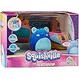 Squishville by Original Squishmallows Back to School Accessory Set - Includes 2-Inch Alandy the Blue Frog Plush, Plus Sneakers, Backpack Accessories - Toys for Kids